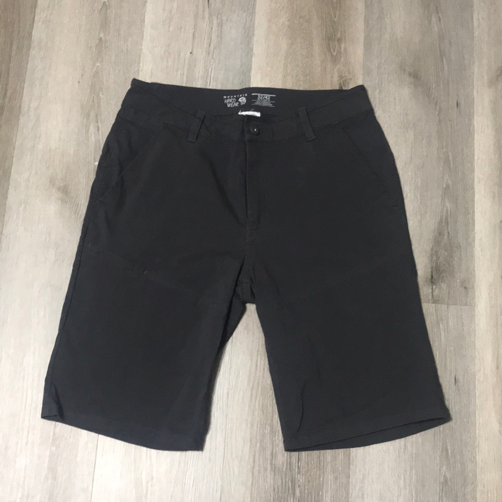 Mountain Hardwear Mens Gray Charcoal Shorts 32